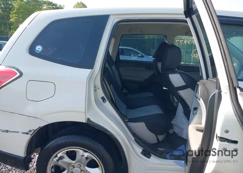 2018 Subaru Forester 2.5I from USA, damaged, VIN JF2SJAAC1JH513282